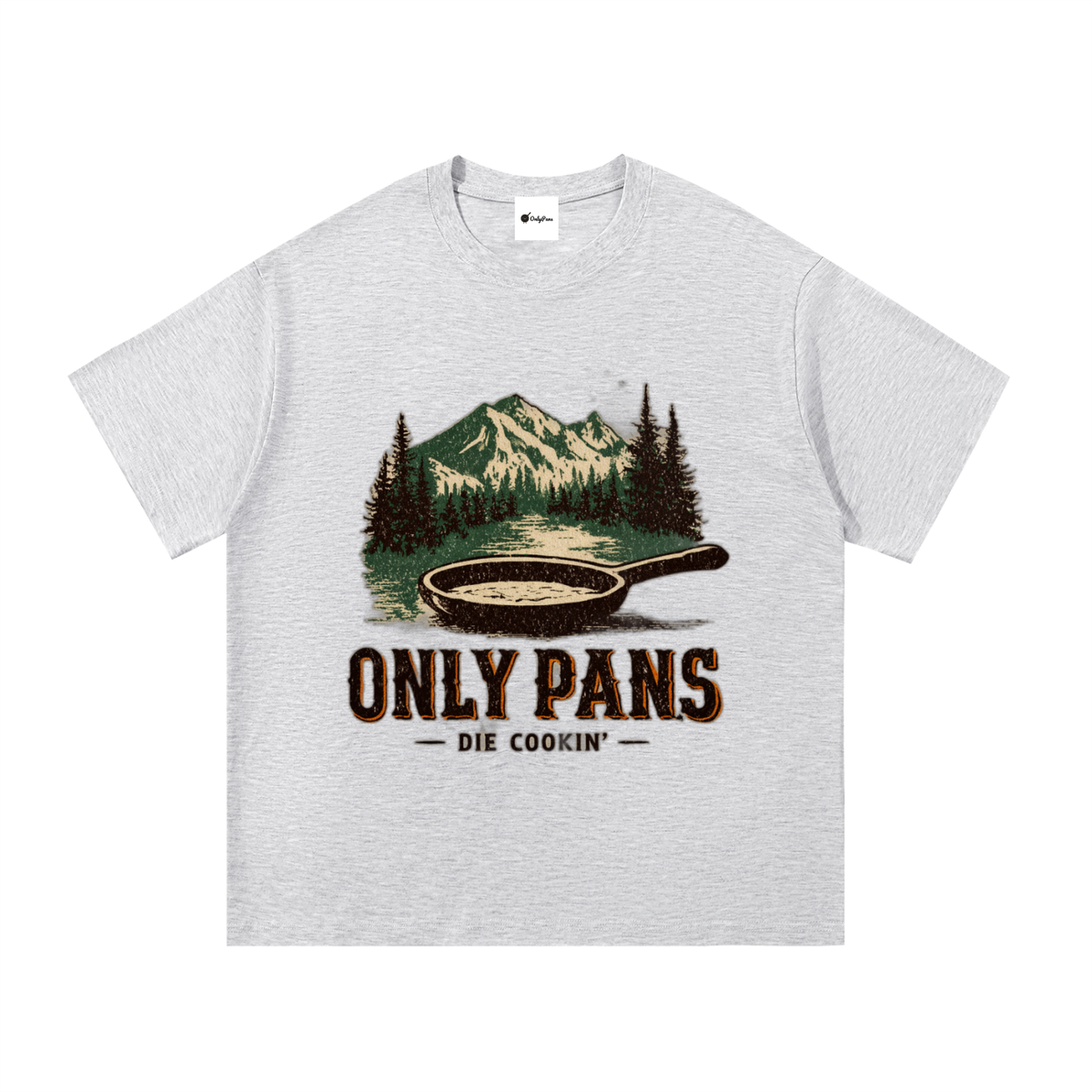 Essential Cotton T-Shirt - Outdoor Cast Iron Skillet