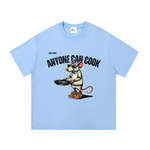Essential Cotton T-Shirt - Anyone Can Cook - Cool Rat