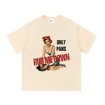 Essential Cotton T-Shirt - Rub Me Down - Pinup Sponge