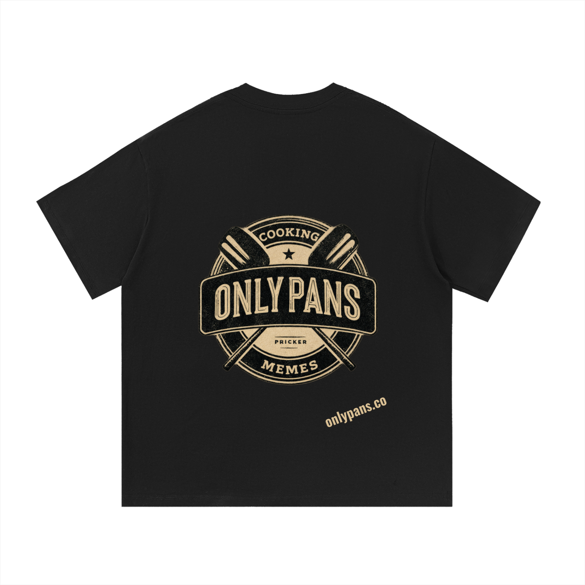 Essential Cotton T-Shirt - Vintage Cooking Memes