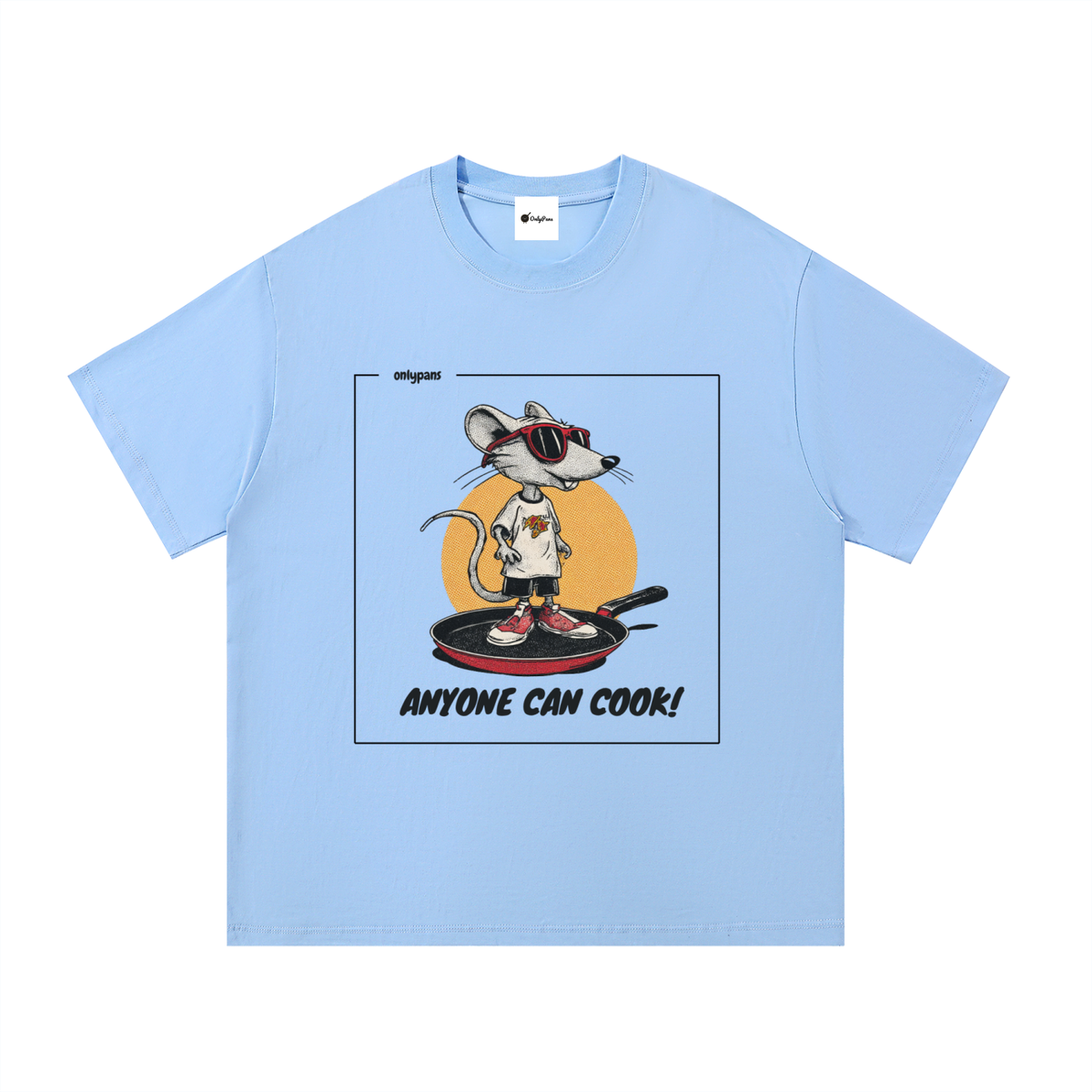 Essential Cotton T-Shirt - Anyone Can Cook - Streetwear Rat