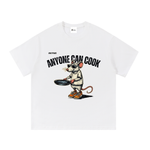 Essential Cotton T-Shirt - Anyone Can Cook - Cool Rat