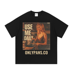 Essential Cotton T-Shirt - Use Me Daily - Blonde Cooking