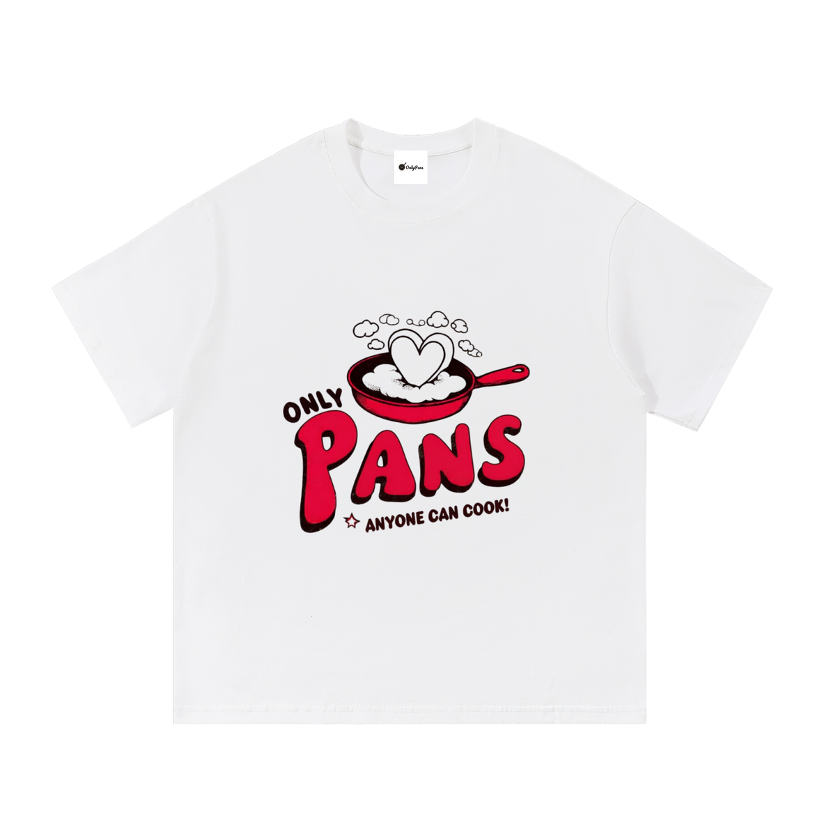 Essential Cotton T-Shirt - Anyone Can Cook - Heat Pan