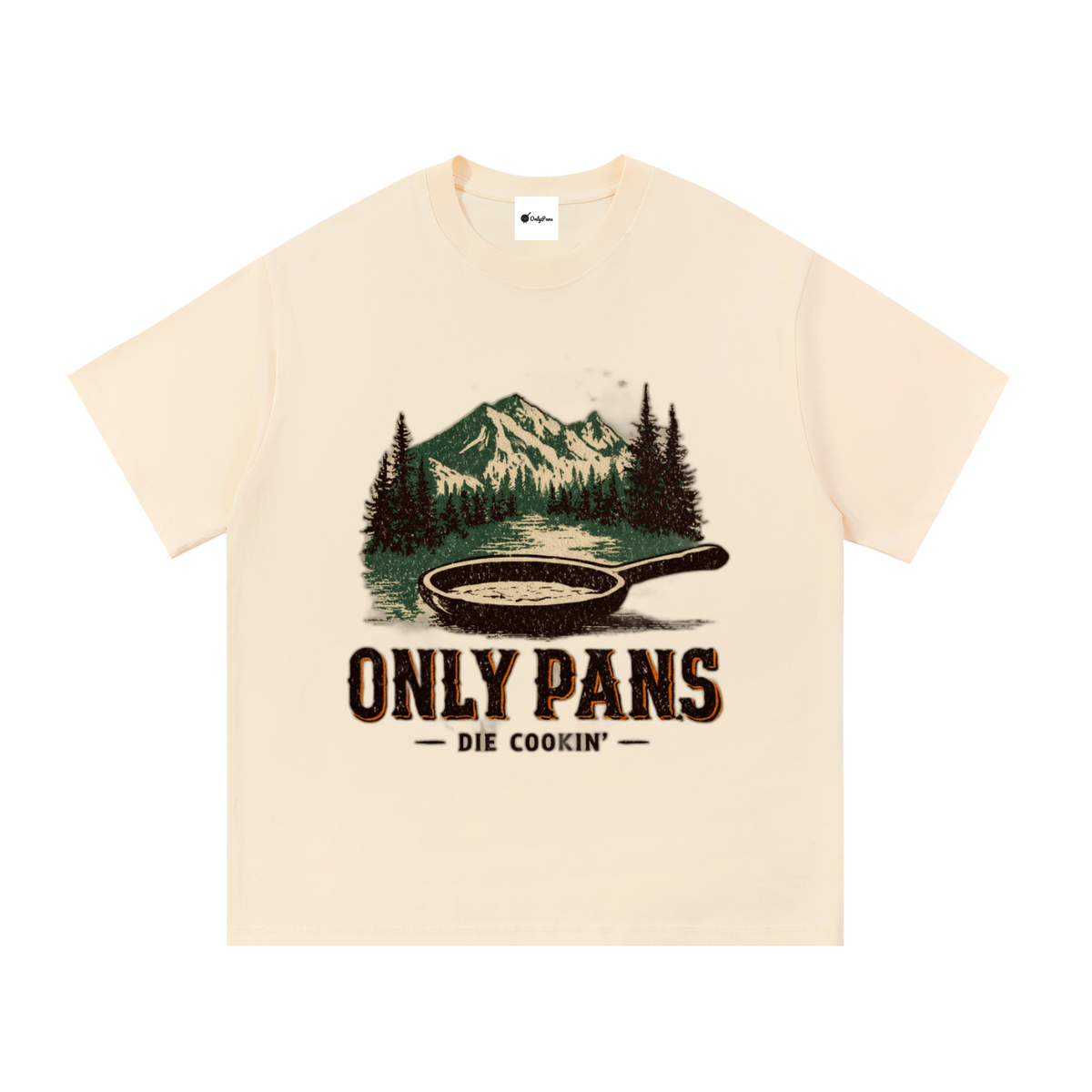 Essential Cotton T-Shirt - Outdoor Cast Iron Skillet