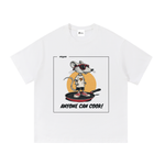Essential Cotton T-Shirt - Anyone Can Cook - Streetwear Rat