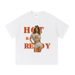 Essential Cotton T-Shirt - Hot & Ready - Crop Top