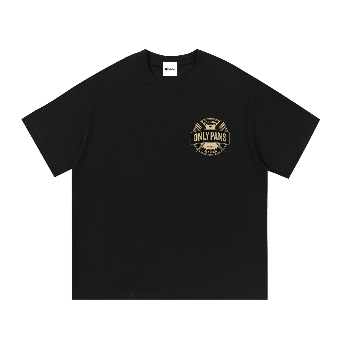 Essential Cotton T-Shirt - Vintage Cooking Memes