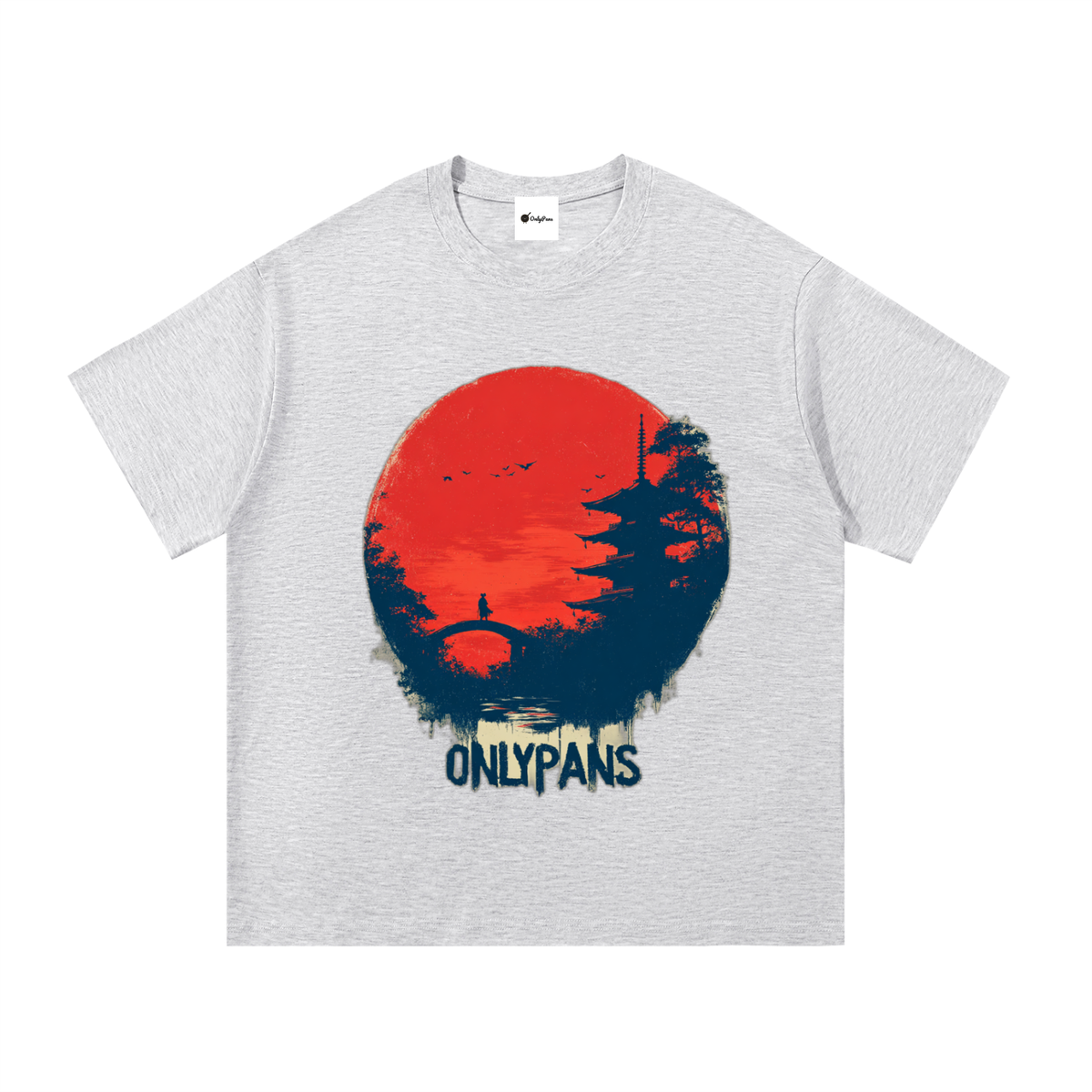 Essential Cotton T-Shirt - Japanese Pagoda