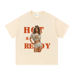 Essential Cotton T-Shirt - Hot & Ready - Crop Top