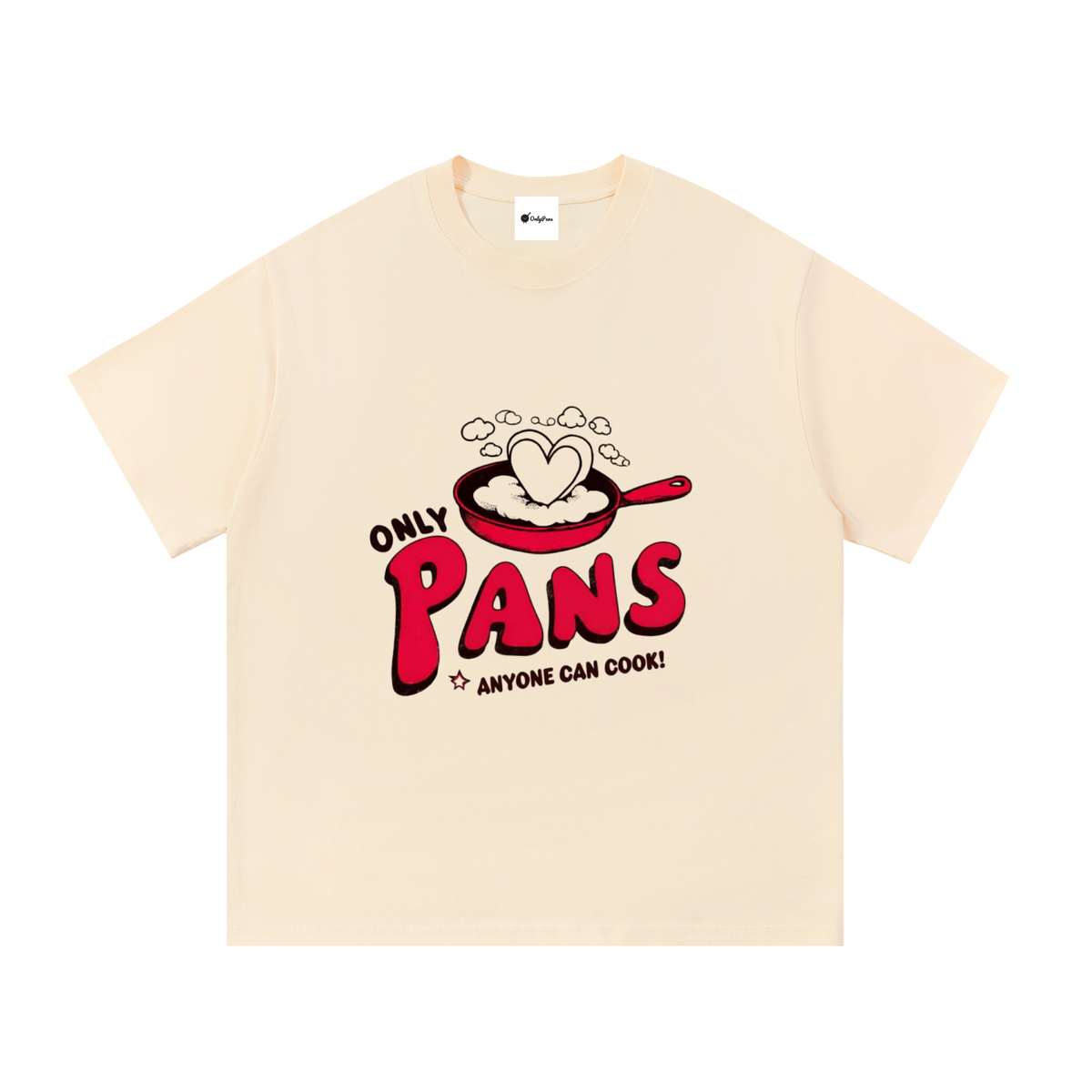 Essential Cotton T-Shirt - Anyone Can Cook - Heat Pan