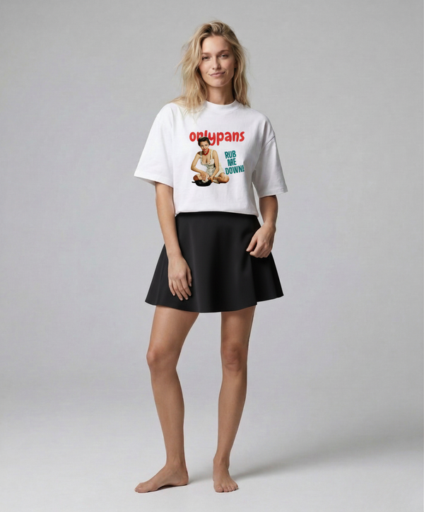 Essential Cotton T-Shirt - Rub Me Down - Scrubbing Cast Iron