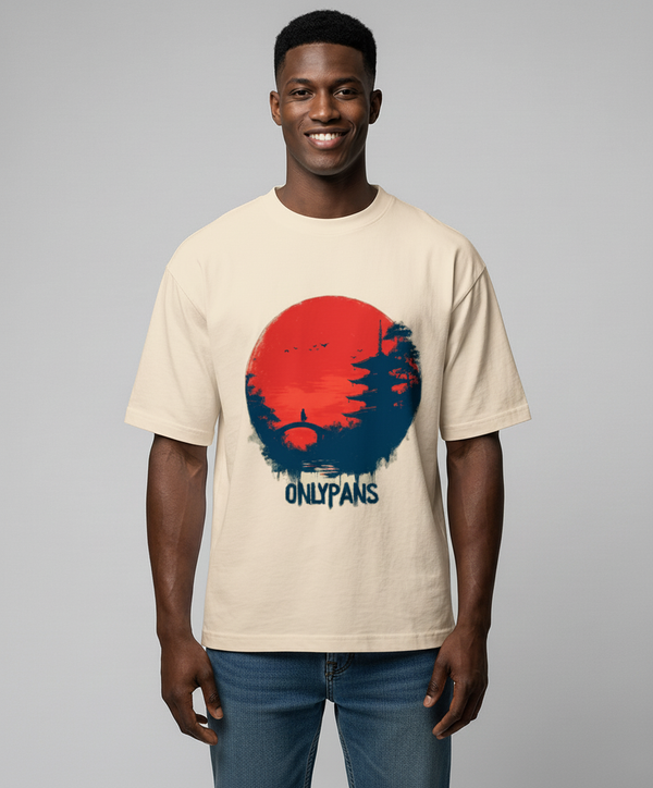 Essential Cotton T-Shirt - Japanese Pagoda