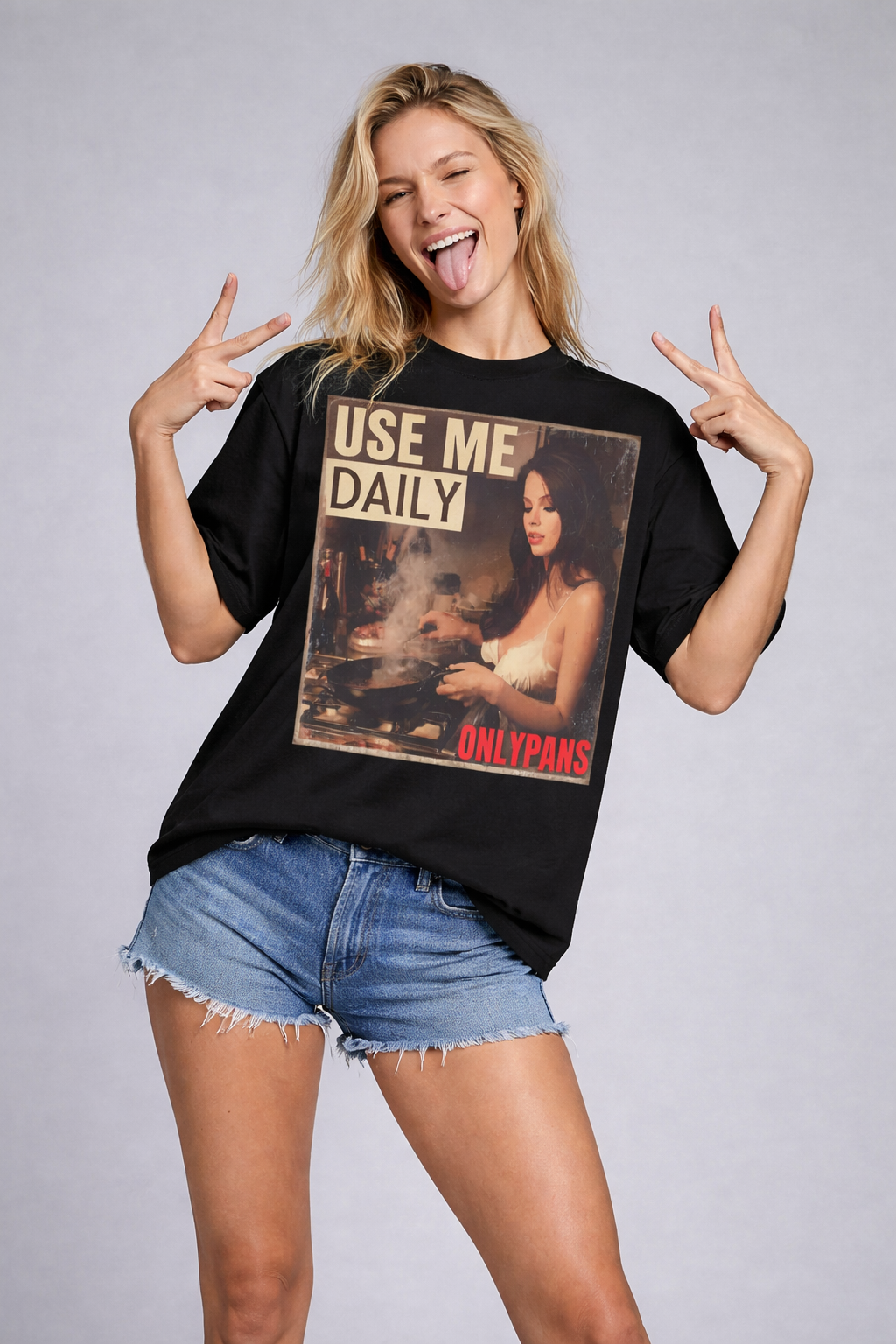 Essential Cotton T-Shirt - Use Me Daily - Stovetop Pinup